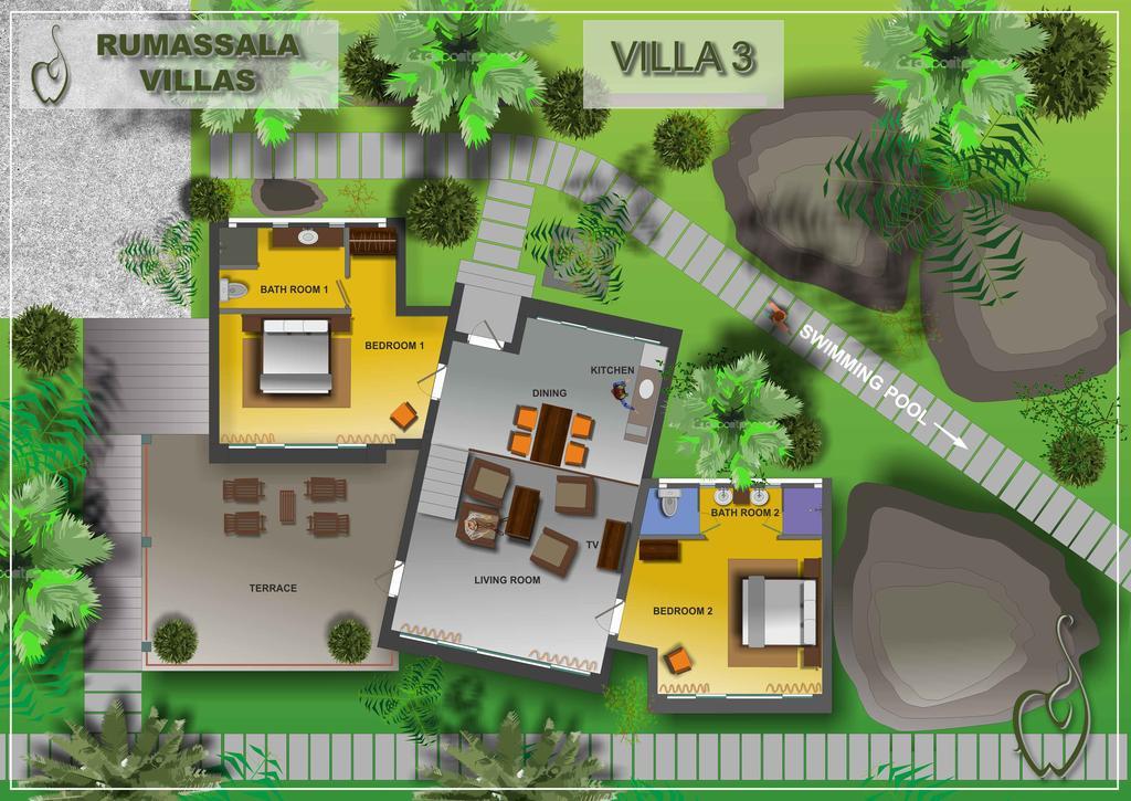 Rumassala Villas 우나와투나 외부 사진